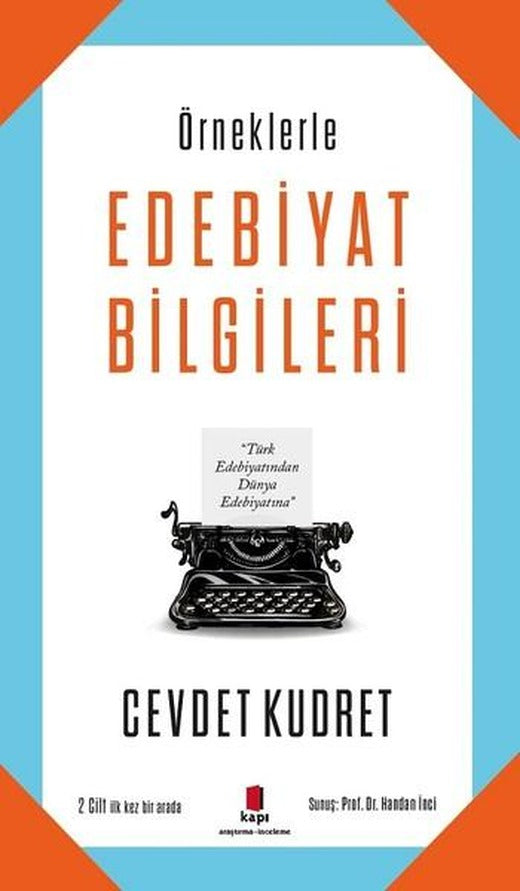 Örneklerle Edebiyat Bilgileri-2 Cilt Birarada | Kapı Yayınları (İnce Kapak)