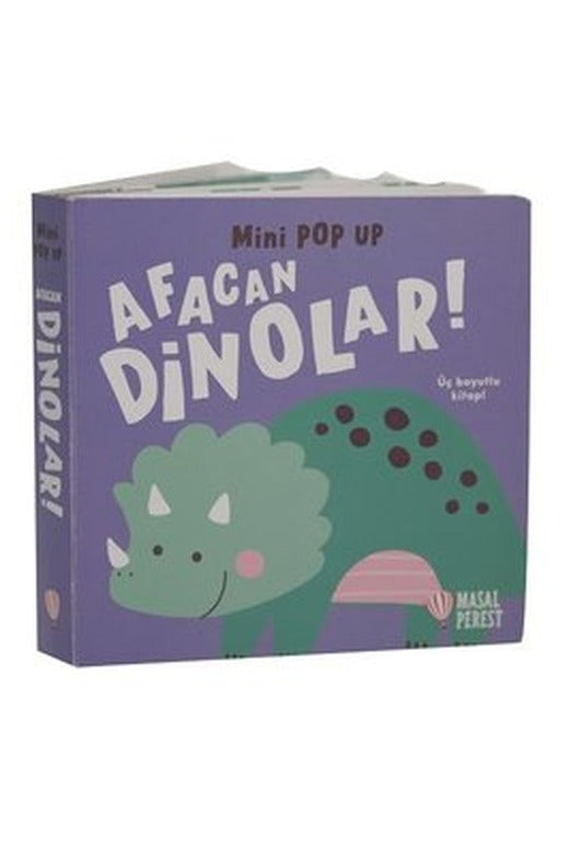 Afacan Dinolar! Mini Pop Up | Masalperest (Ciltli)