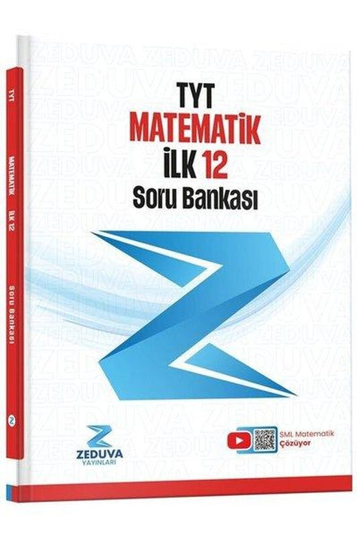 SML Matematik TYT Matematik İlk 12 Soru Bankası | Zeduva Yayınları (İnce Kapak)