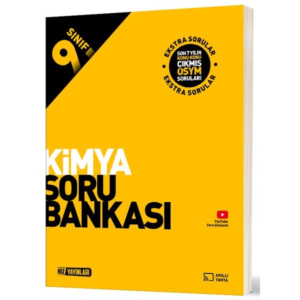 9. Sınıf Kimya Soru Bankası | Hız Yayınları (İnce Kapak)
