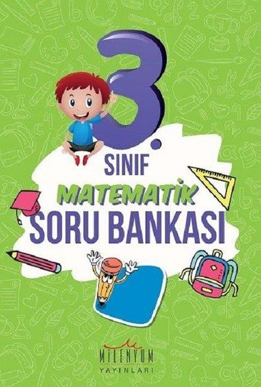 3.Sınıf Matematik Soru Bankası | Milenyum (İnce Kapak)
