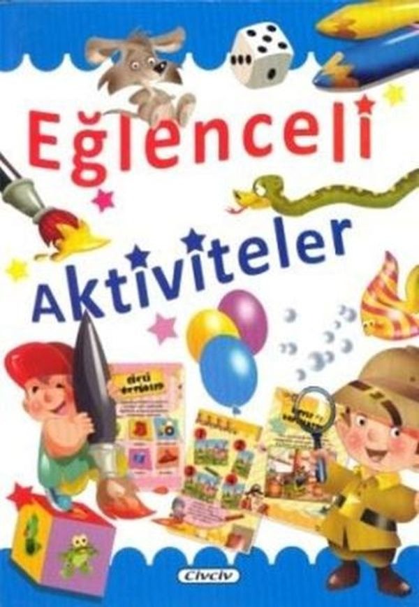 Eğlenceli Aktiviteler-Mavi | Çiçek Yayıncılık