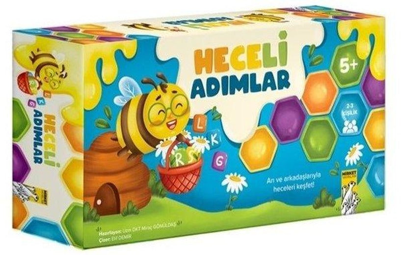 Heceli Adımlar Kutulu Set | Mirket Yayınları (İnce Kapak)