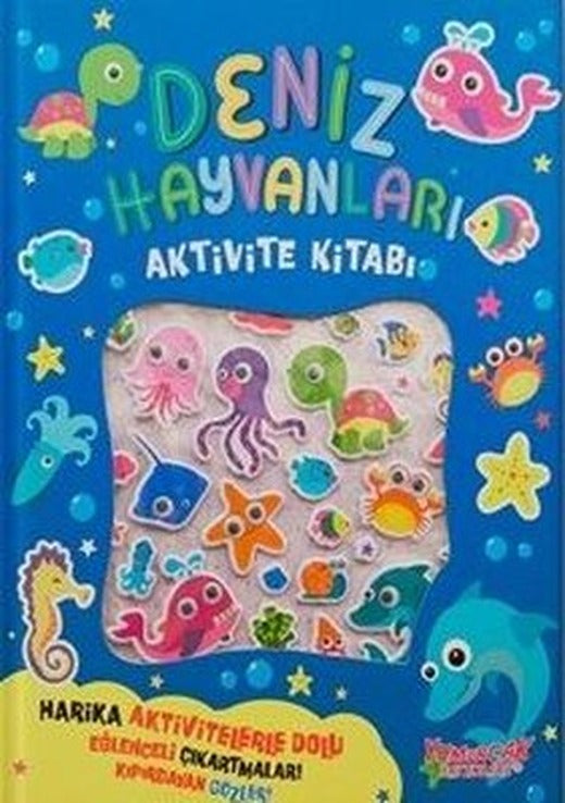 Deniz Hayvanları Aktivite Kitabı | Yumurcak Yayınları (İnce Kapak)