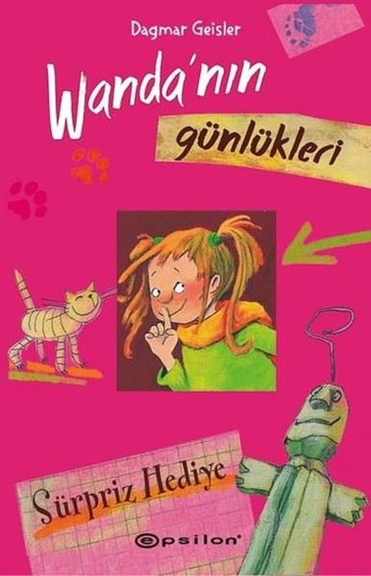 Wanda'nın Günlükleri 2-Sürpriz Hediye | Epsilon Yayınevi (Ciltli)