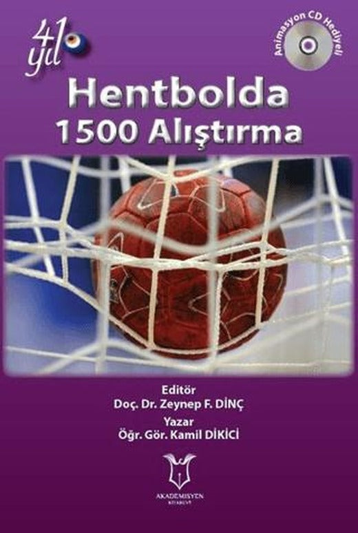 Hentbolda 1500 Alıştırma | Akademisyen Kitabevi (Ciltsiz)