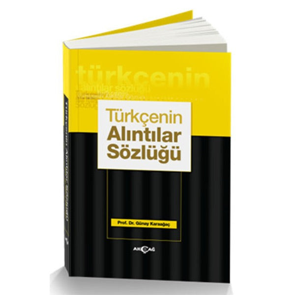 Türkçenin Alıntılar Sözlüğü | Akçağ Yayınları (Ciltli)