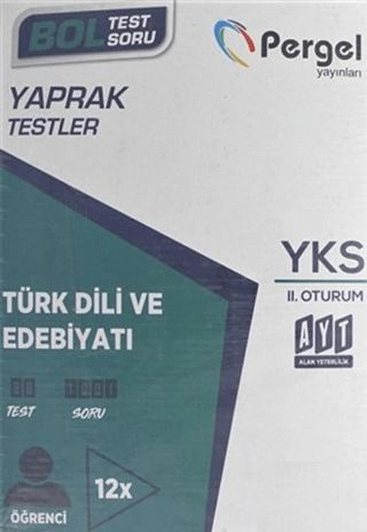 AYT 2.Oturum Türk Dili ve Edebiyatı Kutu Test | Pergel Yayınları (Ciltsiz)