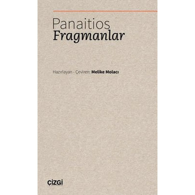 Panaitios - Fragmanlar | Çizgi Kitapevi