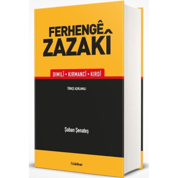Ferhenge Zazaki - Dimili, Kirmanci, Kirdi