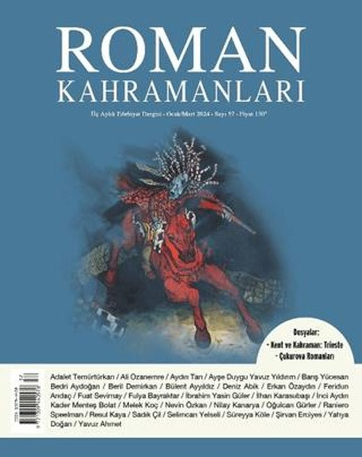Roman Kahramanları Sayı: 57 / Ocak - Nisan 2024 | Roman Kahramanları Dergisi (Ciltsiz)