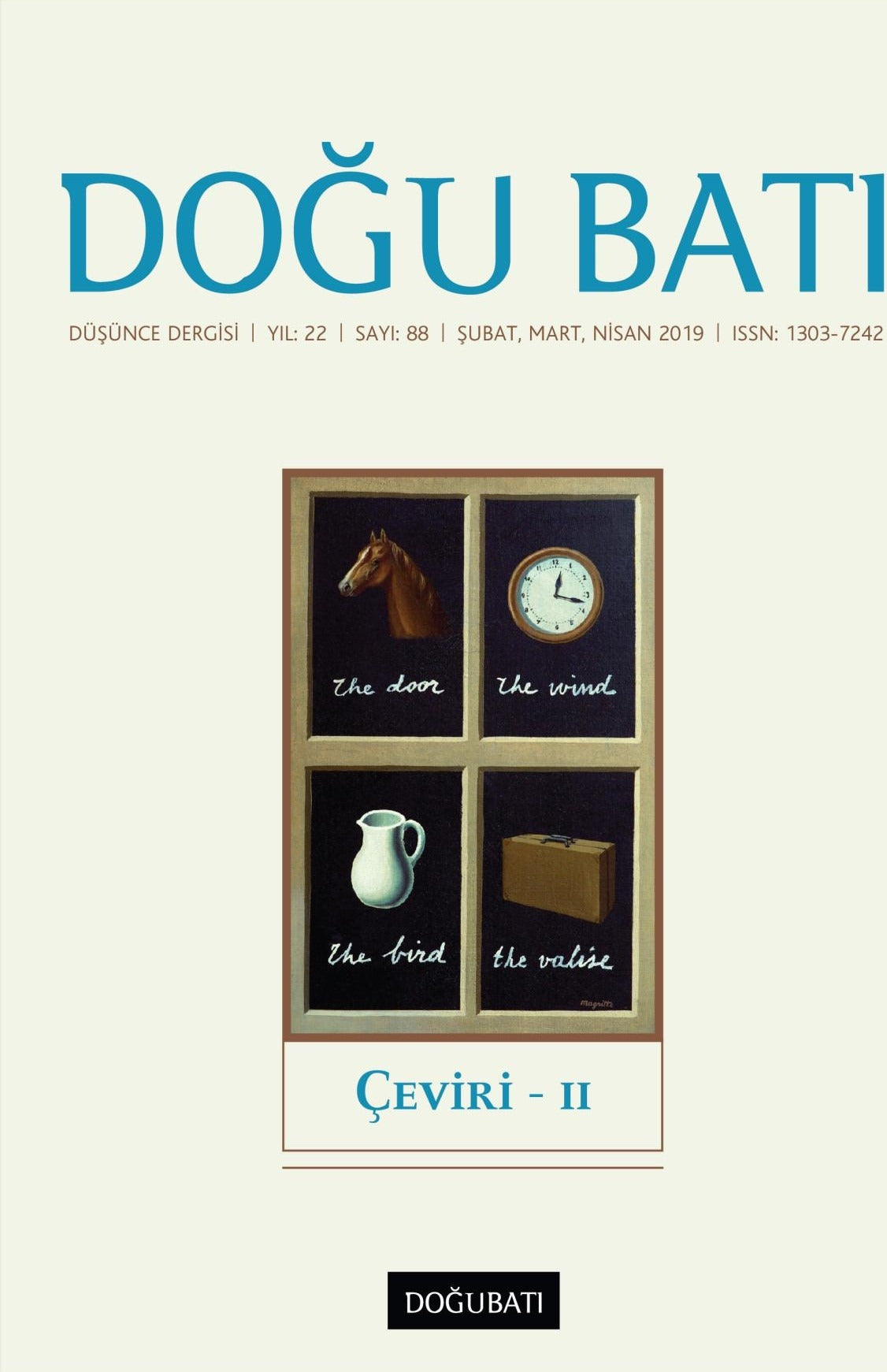 Doğu Batı Düşünce Dergisi Yıl: 22 Sayı: 88 - Çeviri - 2 | Doğu Batı Dergileri (Ciltsiz)