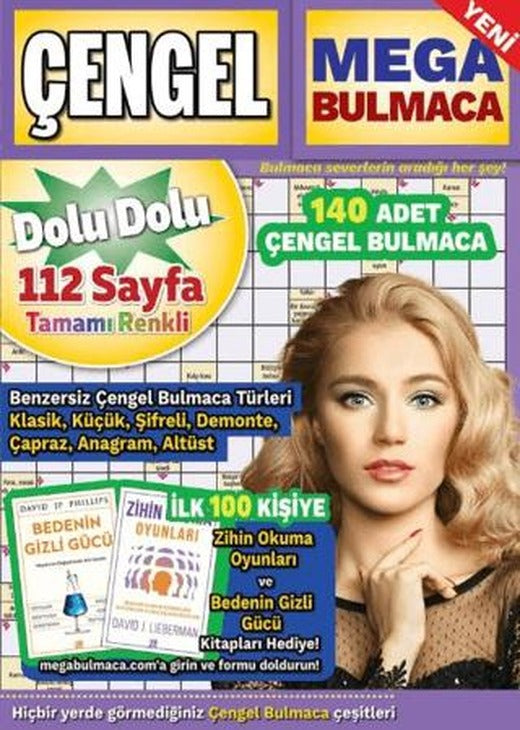 Mega Çengel Bulmaca 20 | Maxi Yayıncılık (Ciltsiz)
