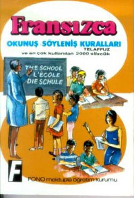 Fransızca Okunuş-Söyleniş Kuralları | Fono Yayınları (İnce Kapak)
