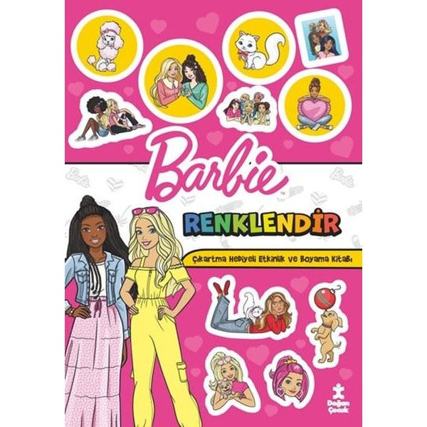 Barbie - Renklendir Boyama Kitabı | Doğan Çocuk (İnce Kapak)