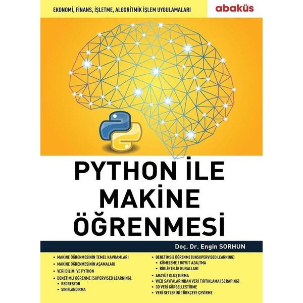 Python ile Makine Öğrenmesi | Abaküs Kitap (İnce Kapak)
