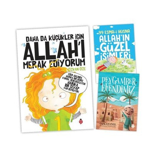 Daha da Küçükler İçin Dini Kitaplar Seti - 3 Kitap Takım | Uğurböceği (İnce Kapak)
