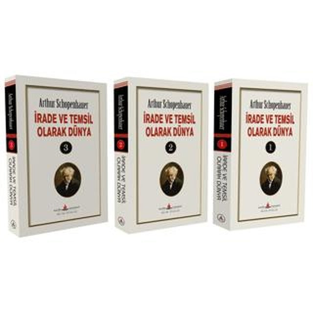 İrade ve Temsil Olarak Dünya (3 Cilt Takım)