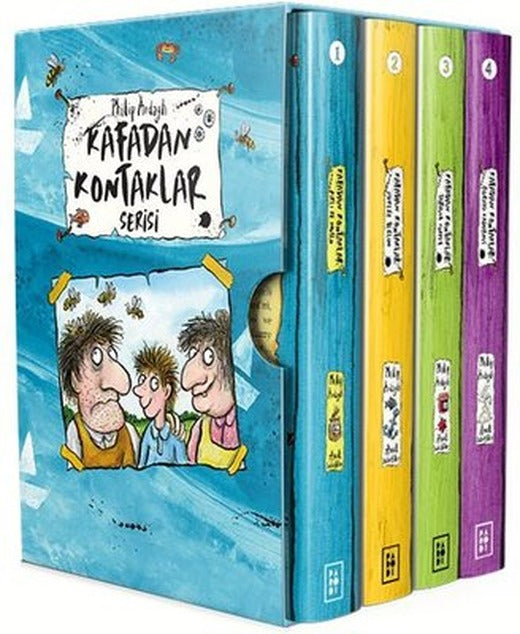 Kafadan Kontaklar Serisi - 4 Kitap Takım Kutulu | Parodi Yayınları