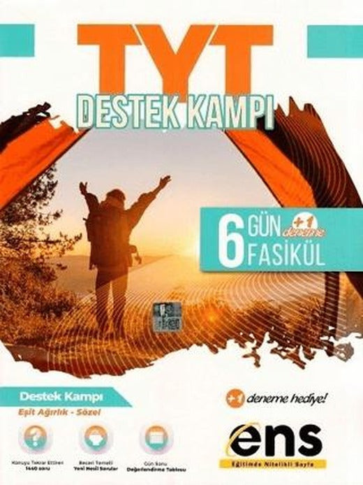 2021 YKS TYT Eşit Ağırlık-Sözel Destek Kampı | ENS Yayınları (Ciltsiz)