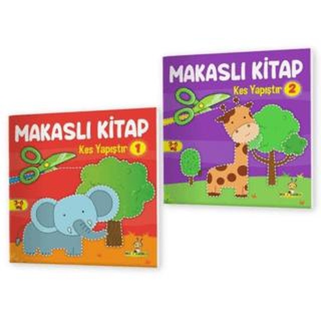 Kes Yapıştır - Makaslı Kitap Seti (Makas Hediyeli)