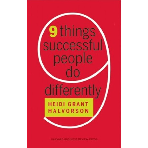 Nine Things Successful People Do Differently | Harvard University Press (Ciltli)