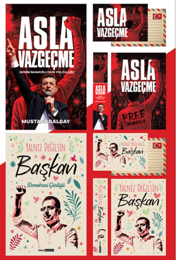 Asla Vazgeçme - Yalnız Değilsin Başkan | Halk Kitabevi (Ciltsiz)