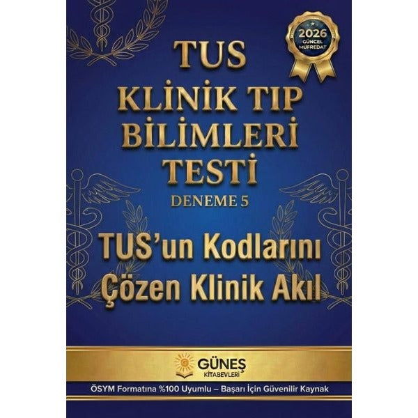 TUS Klinik Tıp Bilimleri Testi Deneme 5