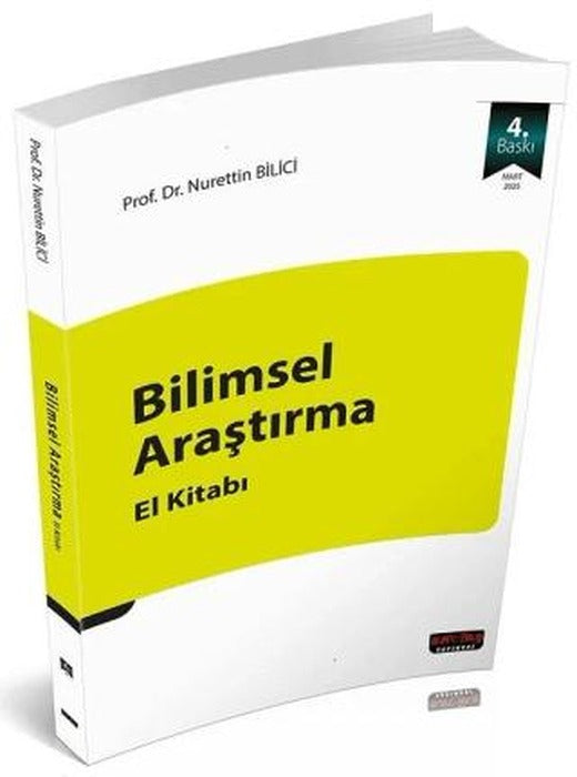 Bilimsel Araştırma El Kitabı | Savaş Yayınevi (Ciltsiz)