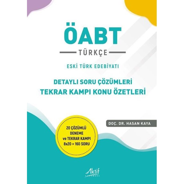 ÖABT Türkçe Detaylı Soru Çözümleri Tekrar Kampı Konu Özetleri