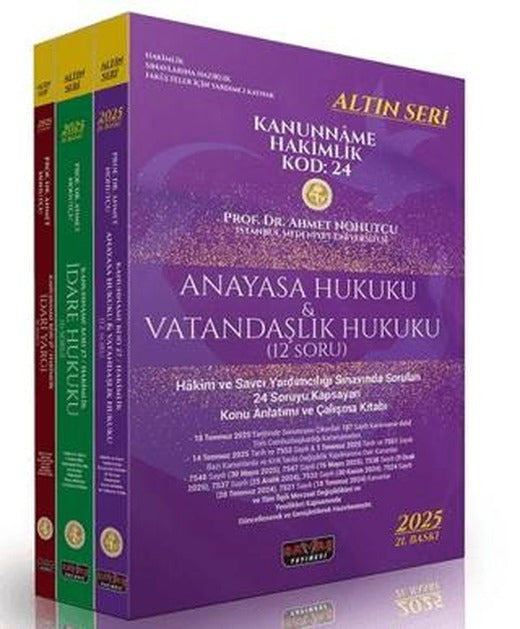 KANUNNAME Hakimlik Kod: 24 | Savaş Yayınevi (Ciltsiz)