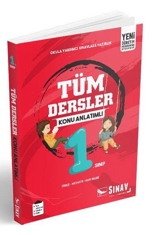 Sınav 1. Sınıf Tüm Dersler Konu Anlatımı | Sınav Dergisi Yayınları (İnce Kapak)
