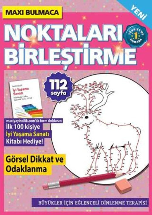 Maxi Bulmaca Noktaları Birleştirme 6 | Maxi Yayıncılık (Ciltsiz)