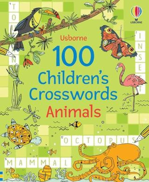 100 Children's Crosswords: Animals