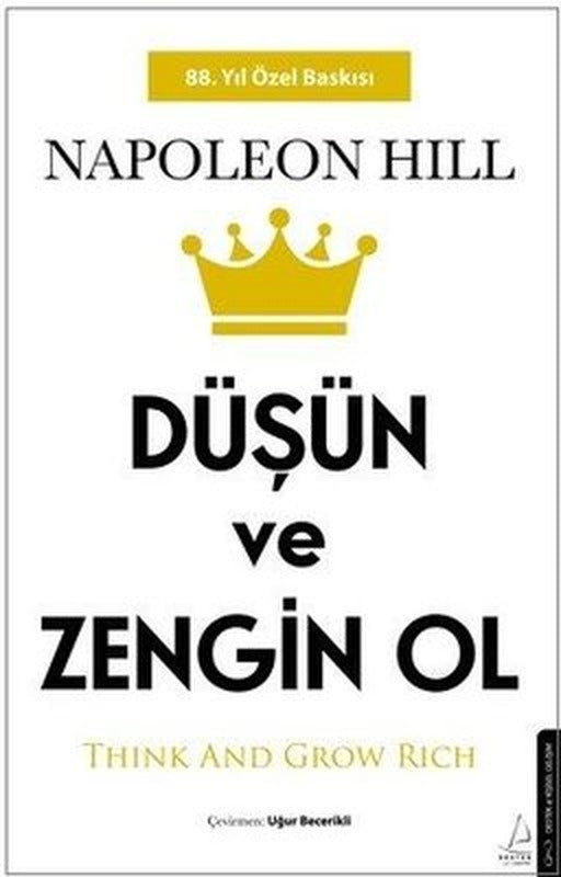 Düşün ve Zengin Ol - 88. Yıl Özel Baskısı | Destek Yayınları (İnce Kapak)