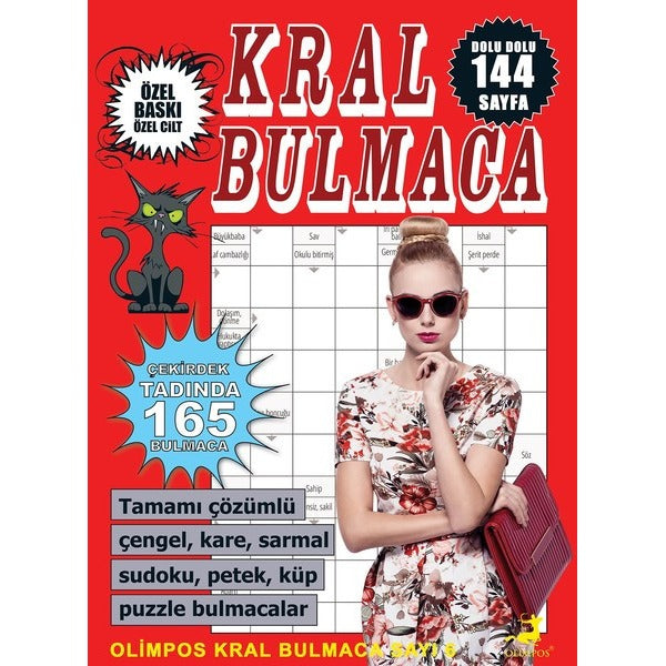 Kral Bulmaca Sayı: 6 | Olimpos Yayınları (İnce Kapak)