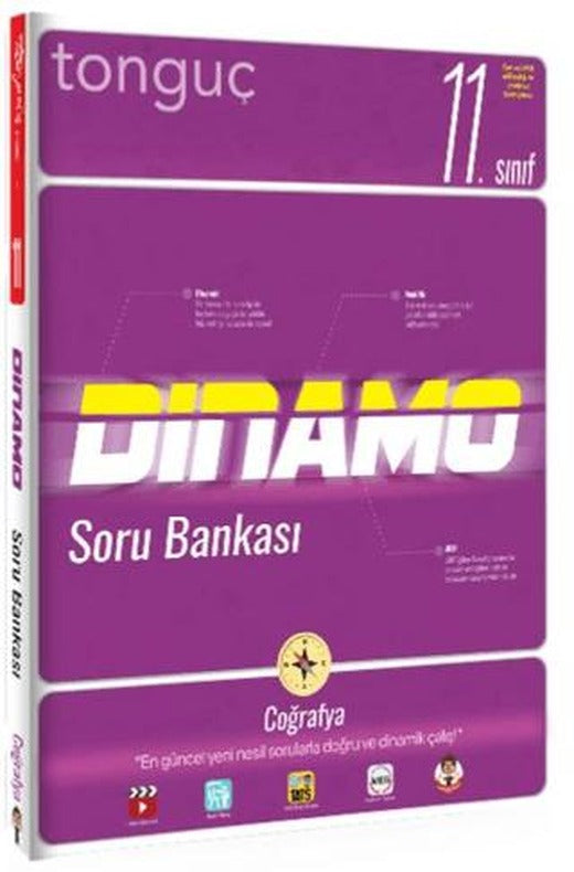 11. Sınıf Dinamo Coğrafya Soru Bankası | Tonguç Akademi (Ciltsiz)