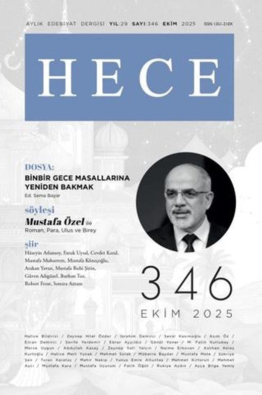 Hece Dergisi - Sayı 346 Ekim 2025 | Hece Dergisi (Ciltsiz)