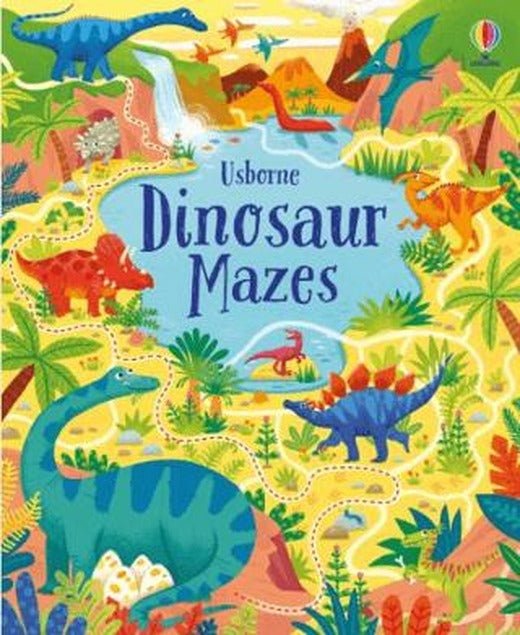 Dinosaur Mazes | Usborne (Ciltsiz)