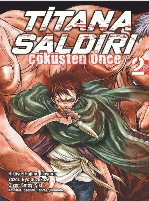 Titana Saldırı: Çöküşten Önce - Cilt 2 | Komik Şeyler (İnce Kapak)