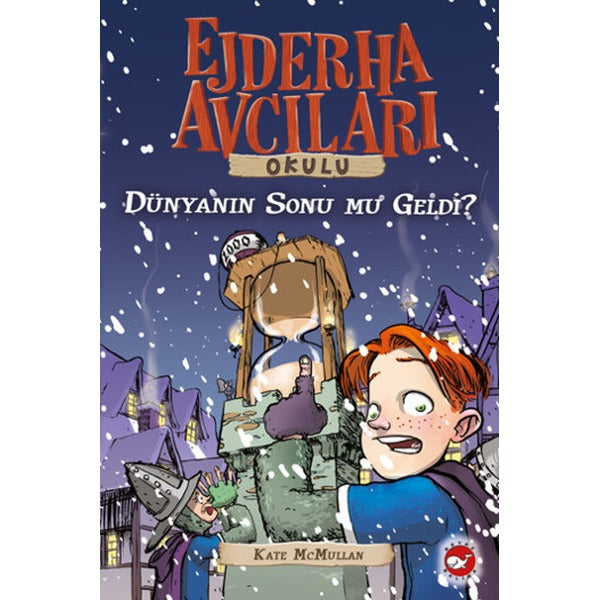 Ejderha Avcıları Okulu 8 - Dünyanın Sonu Mu Geldi? | Beyaz Balina Yayınları (İnce Kapak)