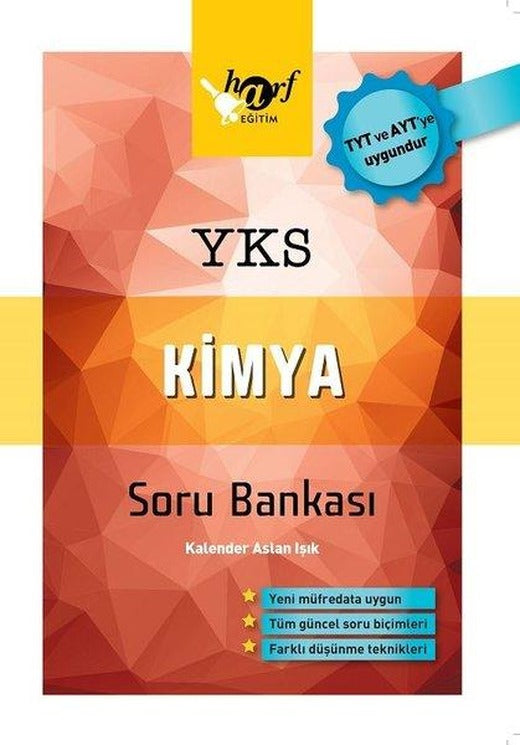 YKS Kimya Soru Bankası | Harf Eğitim Yayıncılık (İnce Kapak)