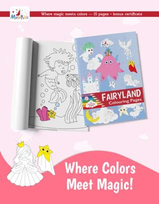 Fairyland Colouring Book! | MuseKids (Ciltsiz)