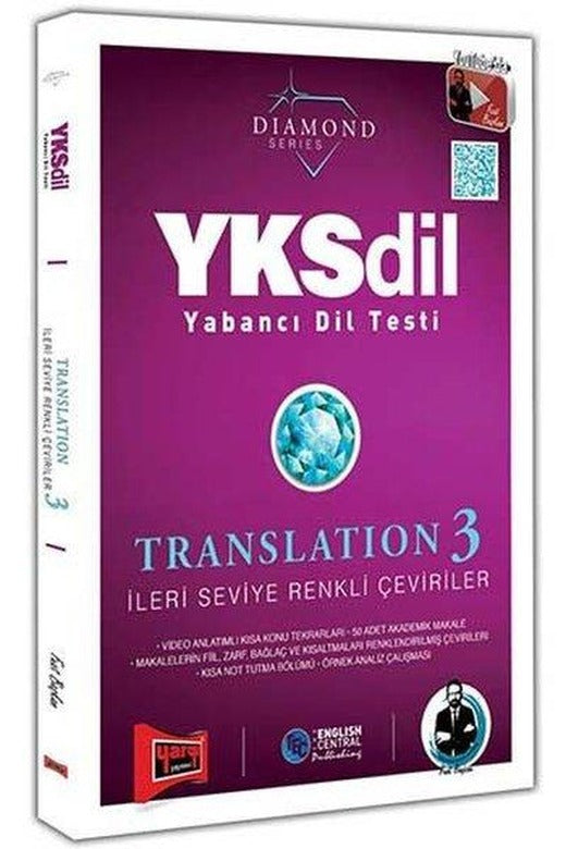 Yargı Yayınları Yksdil Yabancı Dil Testi Translation 3 İleri Seviye Renkli Çeviriler | Yargı Yayınları (İnce Kapak)