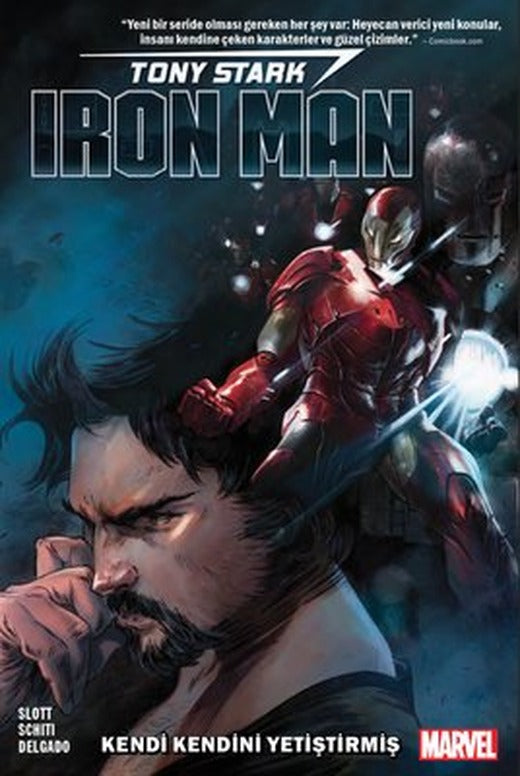 Tony Stark: Iron Man Kendi Kendini Yetiştirmiş | Arka Bahçe Yayıncılık (İnce Kapak)