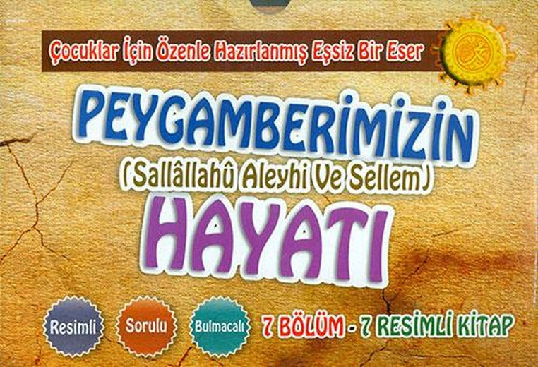 Çocuklar İçin Peygamberimizin Hayatı 7 Bölüm (7 Kitap)