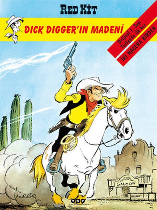 Red Kit 34 - Dick Digger'ın Madeni | Yapı Kredi Yayınları