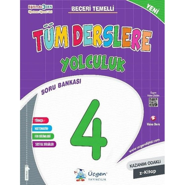 4. Sınıf Tüm Derslere Yolculuk Soru Bankası