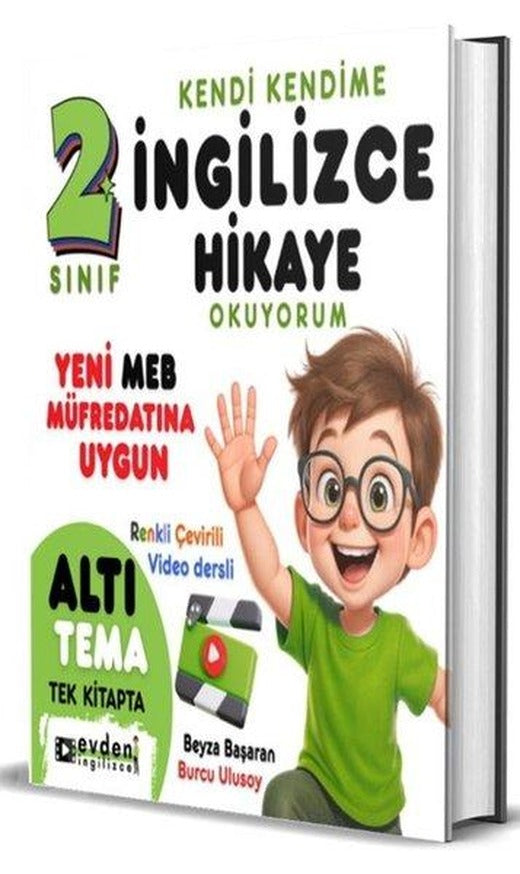 Kendi Kendime 2. Sınıf İngilizce Hikaye Okuyorum | Erkan Önler Yayınları (İnce Kapak)