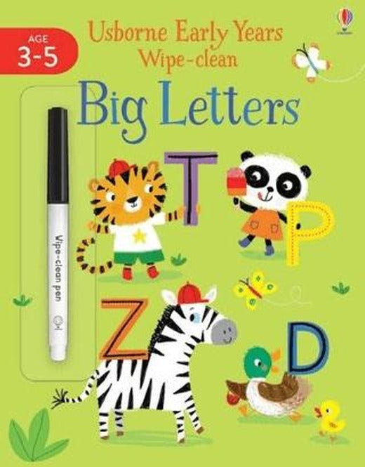 Early Years Wipe-Clean Big Letters | Usborne (Ciltsiz)